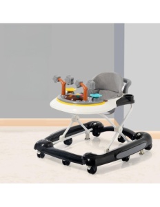 Premergator pentru copii Material Respirabil, Greutatea Maxima Suportata 18 kg, Negru - Img 2
