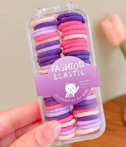 Set 100 Elastice Medii pentru Par - M2