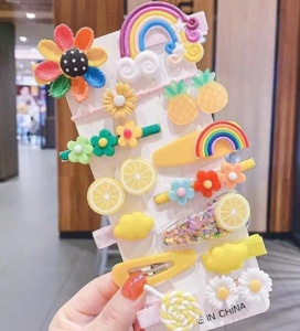 Set 14 Clame Par Multicolore pentru Copii - N11