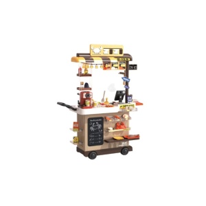 Set de joacă Pentru Copii Teppanyaki Grill – Food Truck , 83 piese, Caffe, 3ani+ - Img 2