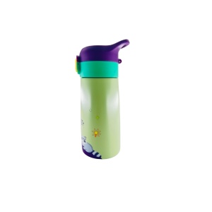 Termos cu pai, Antiscurgere, Mentine lichidul cald/rece, 350 ml, Multicolor