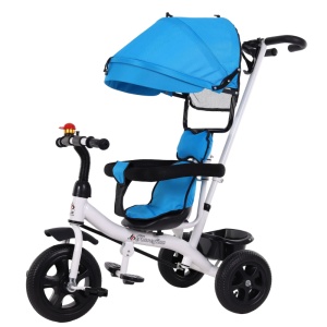 Tricicleta Pentru Copii 6-in-1, Albastru