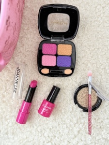 Trusa Make-up Pentru Domnisoare, cu Poseta, 12 Piese, Multicolor, 6 ani+ - Img 4