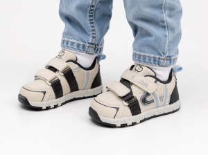 Adidași Copii pentru Primii Pași, Talpă Flexibilă, Design Ergonomic, Gri-Alb - Img 3