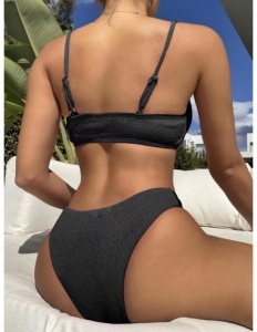 Costum de Baie, Doua Piese, Black - Img 2