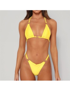 Costum de Baie Doua Piese Yellow