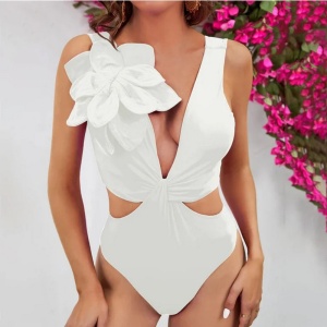 Costum de Baie Intreg, Elegant Flower