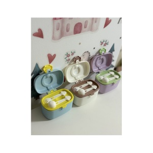 Cutie Depozitare Lapte Praf sau Alimente, Lila - Img 2