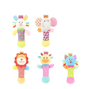 Jucarie Senzoriala Multicolora pentru Bebe, Plus, cu Sunet, Model Pui - Img 2