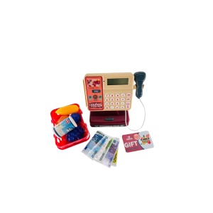 Jucărie Simulator, Casă de Marcat, Calculator Inclus, 9 Piese, 3 ani+ - Img 2