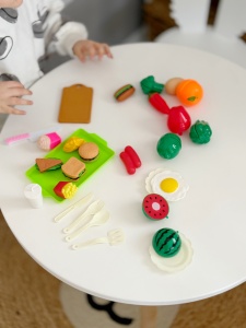 Set Fructe si Alimente Pentru Feliat, 27 Piese, Plastic, Multicolor - Img 3