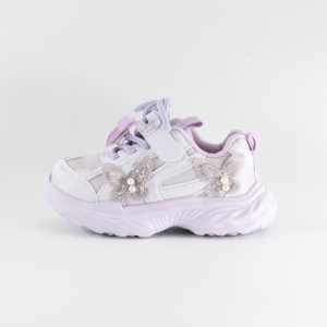 Adidasi cu Scai pentru Copii, Accesoriu Luminos, Lila, Diverse Marimi