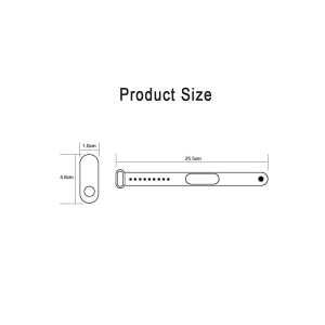 Ceas Pentru Copii, Bratara Silicon Reglabila, Baterie Integrata Reglabila, Cadran Digital, Alb, Ratusca, Unisex - Img 2