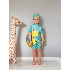 Costum de Baie Copii Dino in Vacantion Doua Piese
