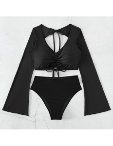 Costum de Baie Doua Piese Elegance Black - Img 2