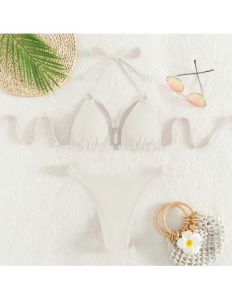 Costum de Baie, Doua Piese, White Vibe