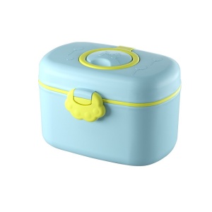 Cutie Depozitare Lapte Praf sau Alimente, Albastru