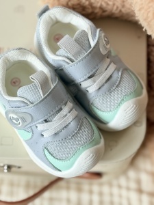 Incaltaminte Copii Stil Adidas, cu Elastic si Scai, Brant Moale, Talpa Cauciuc, Gri - Img 4