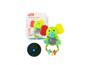 Jucarie Zornaitoarea pentru Bebelusi Elefant, cu Sunet, Multicolor, 6 luni+