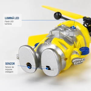 Omulet Galben cu Inductie, Control Tactil, Sistem Gyroscopic, Incarcare USB, Varsta 14+ - Img 3