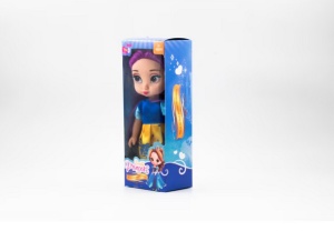 Papusa pentru Fetite, Model 2, Plastic, 17 cm, 3 ani+ - Img 2