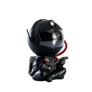 Proiector Led Astronaut Negru Cu Chitara, Telecomanda, Incarcare prin USB, Functii diferite lumini, Aurora Boreala si Steles - Img 2