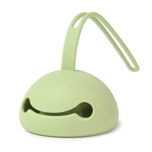 Protectie pentru Suzeta din Silicon, cu agatatoare, Verde, Y3