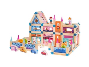Set de construcție din lemn -Changing Architecture, 278 piese, 3ani+ - Img 2