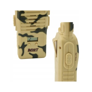 Set două Stații Walkie-Talkie Copii, Model Camuflaj Militar Brown, Jucărie Interactivă, 3ani+ - Img 2