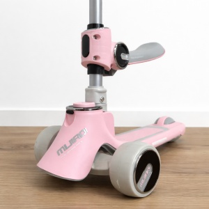 Trotineta 2 In 1 At Performance Pentru Copii, Ghidon Reglabil Pe Inaltime, Sezut Rabatabil, Roz, 2 ani+ - Img 2