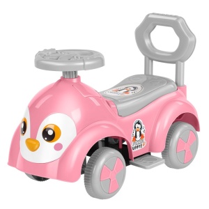 Masinuta pentru Copii, Muzica, Model Pinguin, Roz, 1.5 ani