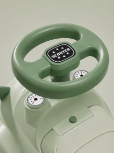 Mașinuță Ride-On pentru Bebeluși și Copii 0-4 Ani, Plastic PP, Verde - Img 3