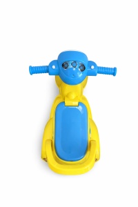 Motocicleta Pentru Copii Mini m&m Fara Pedale, Galben, 1.5 ani - Img 2