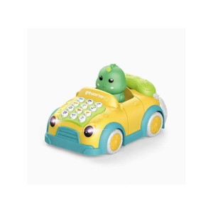 Telefon Interactiv Dino, Mașină cu Lumini și Sunete – Jucărie Educațională Multifuncțională, 1.5ani+