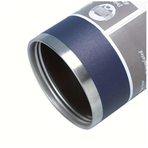 Termos Adulti, Otel Inoxidabil, cu Pai, Bleumarin, 600 ml - Img 2