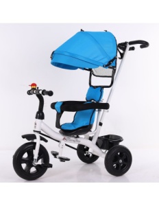 Tricicleta Pentru Copii 6-in-1, Albastru - Img 2