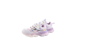 Adidasi cu Scai pentru Copii, Accesoriu, Siret Elastic, Lumini, Mov, Diverse Marimi - Img 3