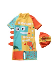 Costum de Baie Copii Hello Dino Doua Piese