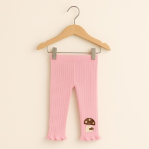 Dres Fara Talpa pentru Copii, Roz, Model cu Ciupercuta, Bumbac
