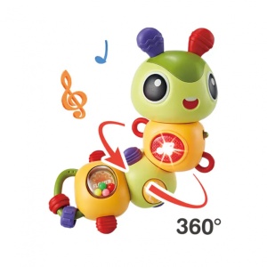 Jucarie Interactiva Omida, cu Lumini si Sunete, Multicolor, Plastic, 18 luni+ - Img 3