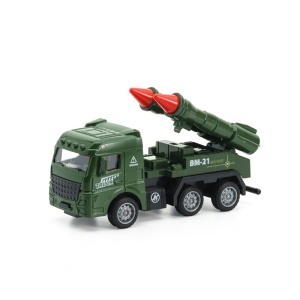 Jucarie Masina Militara, Model 2, Verde, Plastic, 12 cm, 3 ani+