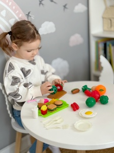 Set Fructe si Alimente Pentru Feliat, 27 Piese, Plastic, Multicolor - Img 4