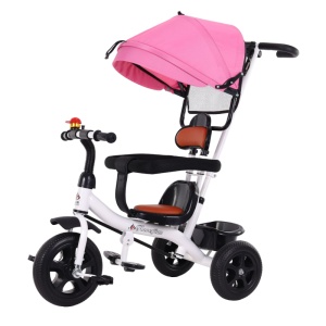Tricicleta Pentru Copii 6-in-1, Roz