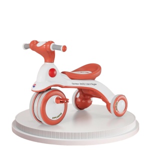 Tricicleta pentru Copii cu Pedale Rosie