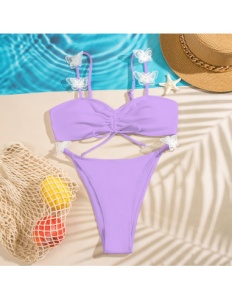 Costum de Baie Dama Doua piese Ultra Mauve - Img 2