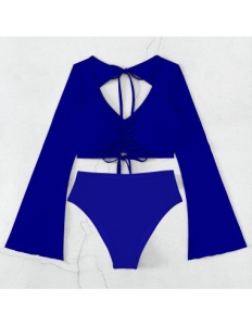 Costum de Baie Doua Piese Elegance Blue - Img 2