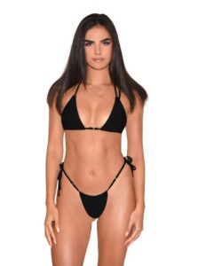 Costum de Baie, Doua Piese, Simple Black