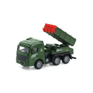 Jucarie Masina Militara, Model 3, Verde, Plastic, 12 cm, 3 ani+