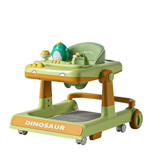 Premergator Reglabil pentru Bebelusi, Verde, Model cu Dinozaur, 6 luni+