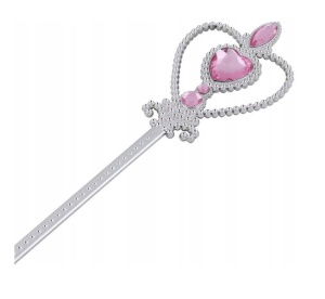 Set accesorii pentru Carnaval Printesa, 7 Piese, Roz - Img 3